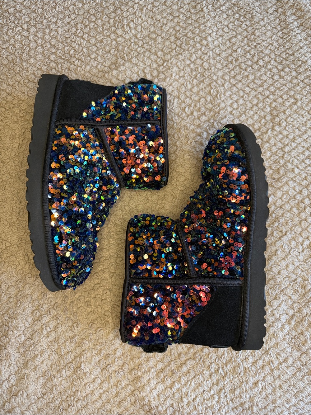 UGG Sequin Short Boots